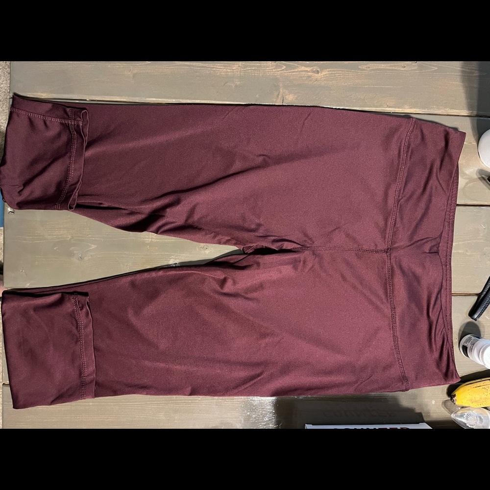 Purple leggings